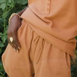 WORUI Clarice Waffle Knit Set