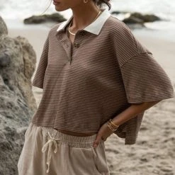 PAPERMOON Mari Striped Top - FINAL SALE Shirts & Blouses