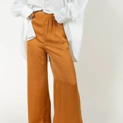 LUSH CLOTHING Haisley Pants In Orange New Arrivals