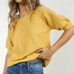 SINA Corina Top In Yellow