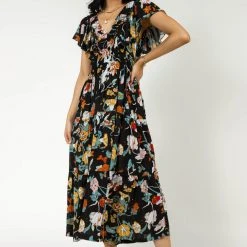 MILLIBON POLYMOND DK INC Cassidy Floral Dress New Arrivals