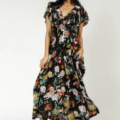 MILLIBON POLYMOND DK INC Cassidy Floral Dress New Arrivals