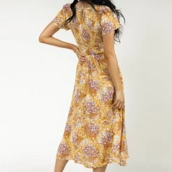 MILLIBON POLYMOND DK INC Bobbi Floral Dress