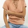 WORUI Marissa Tee In Peach Back In Stock