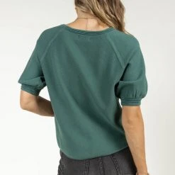 SINA New Arrivals Corina Top In Teal