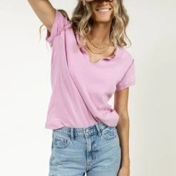 WORUI Marissa Tee In Pink Back In Stock