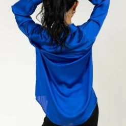 FUN 2 FUN Keagan Button Up In Royal