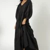 AARON & AMBER New Arrivals Carmel Maxi Dress In Black
