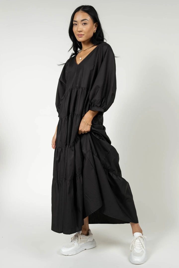 AARON & AMBER New Arrivals Carmel Maxi Dress In Black 3 AARON & AMBER New Arrivals Carmel Maxi Dress In Black