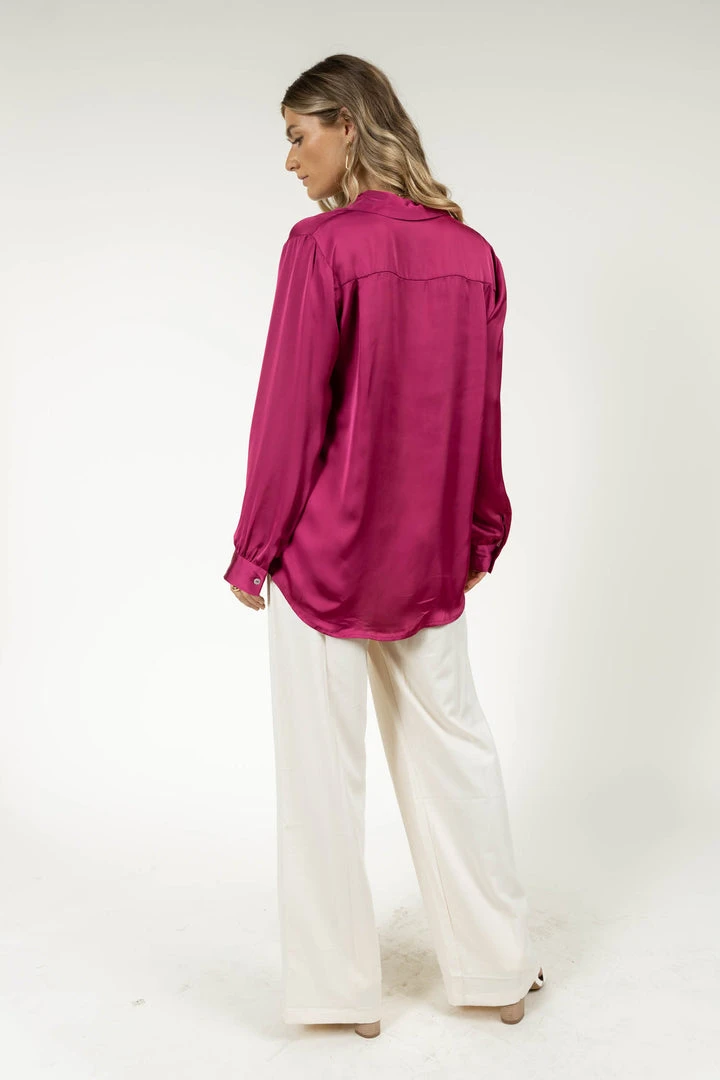 FUN 2 FUN Keagan Button Up In Magenta New Arrivals 6 FUN 2 FUN Keagan Button Up In Magenta New Arrivals