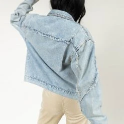 AARON & AMBER Zoya Denim Jacket New Arrivals