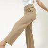 CRESCENT Pants Micaela Wide Leg Pant In Camel