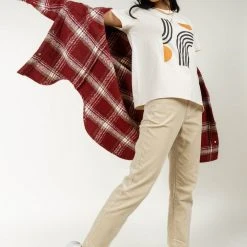 WORUI New Arrivals Linework Graphic Tee