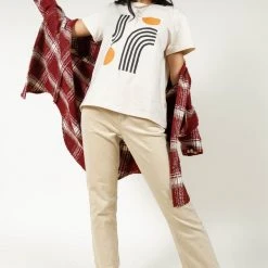 WORUI New Arrivals Linework Graphic Tee