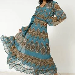 MILLIBON POLYMOND DK INC New Arrivals Florian Maxi Dress