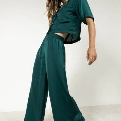 LUSH CLOTHING New Arrivals Haisley Pants In Emerald