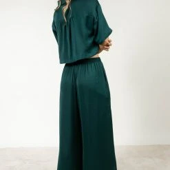 LUSH CLOTHING New Arrivals Haisley Button Up In Emerald