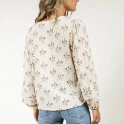 FUN 2 FUN Blaine Button Up Top New Arrivals