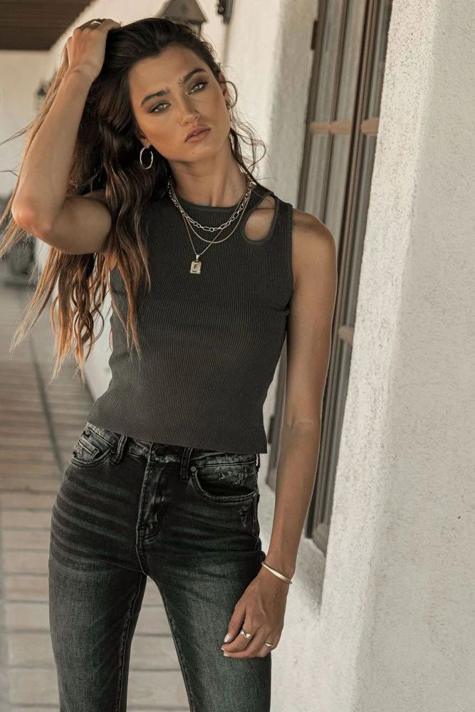 SINA Back In Stock Addison Tank Top In Cream 8 SINA Back In Stock Addison Tank Top In Cream