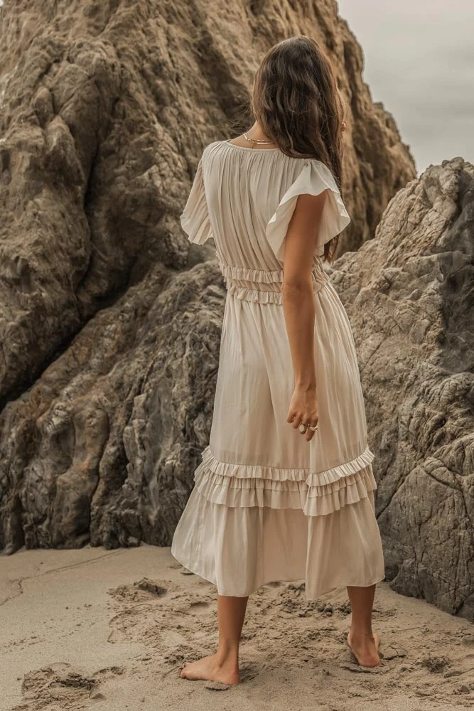 WORUI Willa Ruffle Dress In Light Blue Top Sellers 20 WORUI Willa Ruffle Dress In Light Blue Top Sellers