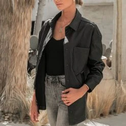 Kancan Patricia Vegan Leather Jacket - FINAL SALE