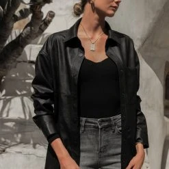 Kancan Patricia Vegan Leather Jacket - FINAL SALE