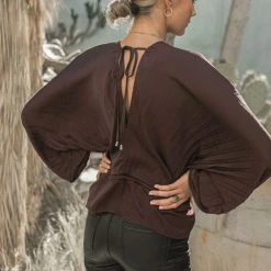 SINA Work Edit Zafrina Pleated Blouse In Lavender