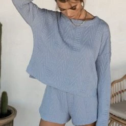 ROKOKO Teala Knit Shorts - FINAL SALE