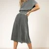 SINA Adaline Midi Dress In Olive