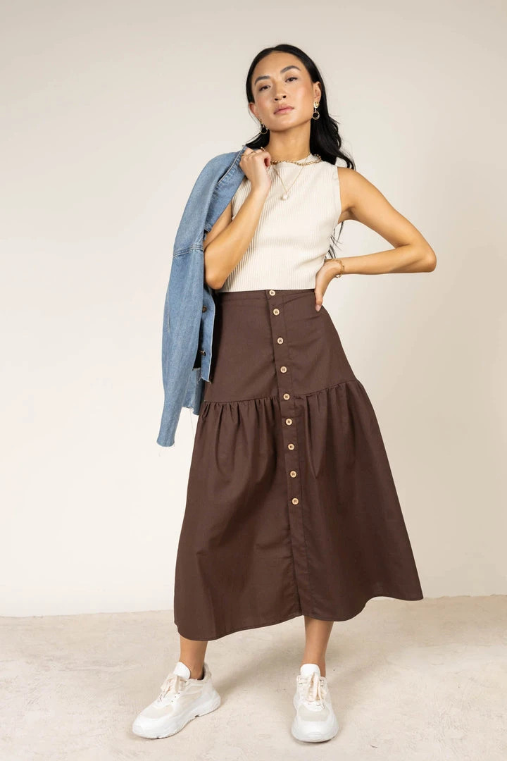 SINA New Arrivals Madelyn Tiered Skirt 3 SINA New Arrivals Madelyn Tiered Skirt