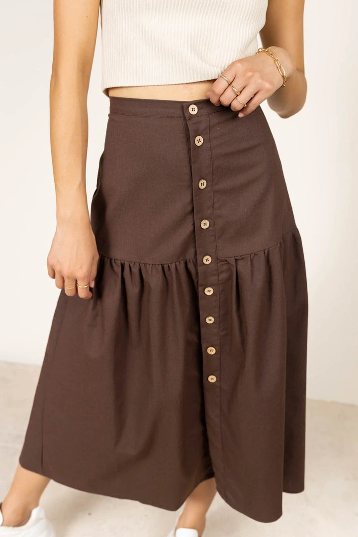 SINA New Arrivals Madelyn Tiered Skirt 4 SINA New Arrivals Madelyn Tiered Skirt