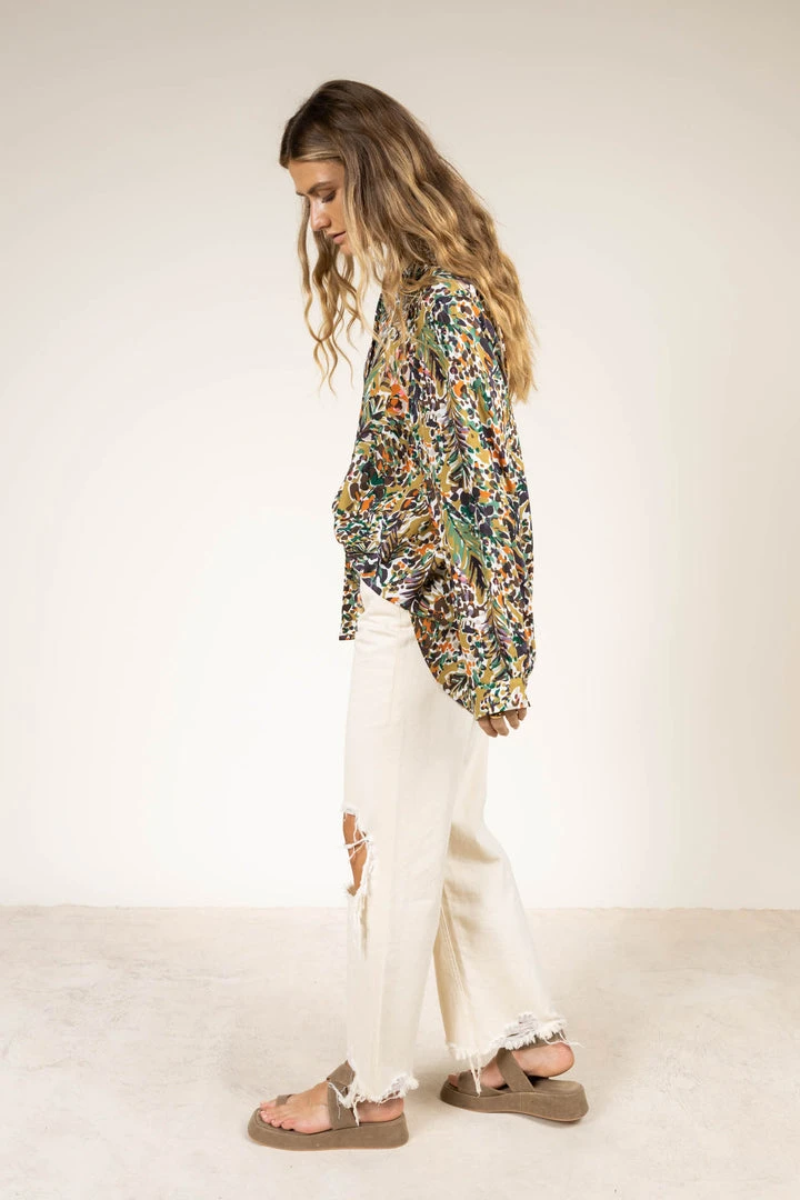 LIME N CHILI Long Sleeve Kayte Button Down Top 6 LIME N CHILI Long Sleeve Kayte Button Down Top