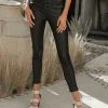 Work Edit Kancan Skinny Vegan Leather Pants - FINAL SALE 1 Work Edit Kancan Skinny Vegan Leather Pants - FINAL SALE
