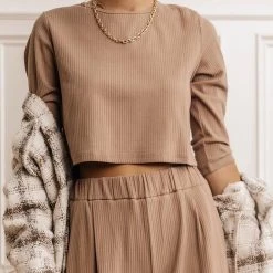 WORUI Demetri Ribbed Top - FINAL SALE Loungewear 24 WORUI Demetri Ribbed Top - FINAL SALE Loungewear