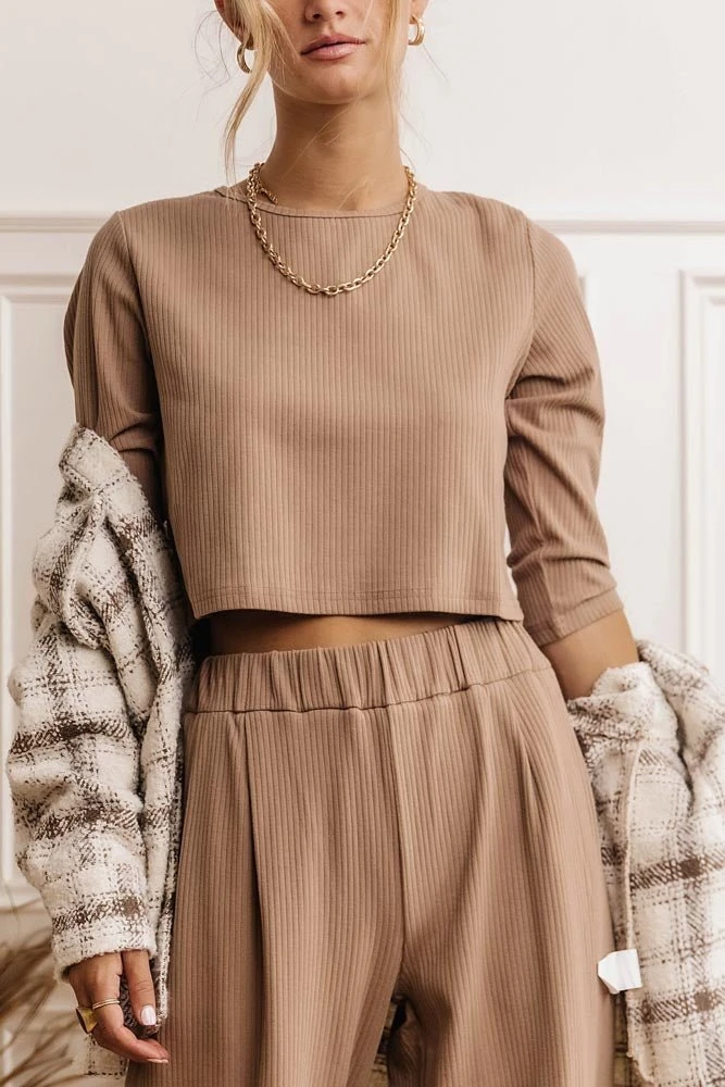 WORUI Demetri Ribbed Top - FINAL SALE Loungewear 11 WORUI Demetri Ribbed Top - FINAL SALE Loungewear