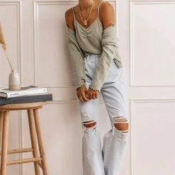 GINGER G Tops Hollis Set In Sage