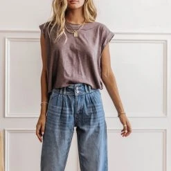 FINAL TOUCH COLLECTION Walker Tee In White