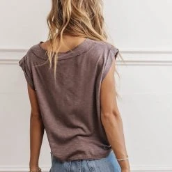 FINAL TOUCH COLLECTION Walker Tee In White