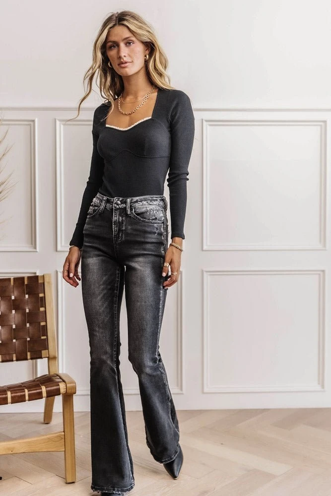 GINGER G Alyssa Ribbed Top Shirts & Blouses 5 GINGER G Alyssa Ribbed Top Shirts & Blouses