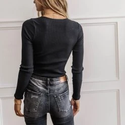 GINGER G Alyssa Ribbed Top Shirts & Blouses 13 GINGER G Alyssa Ribbed Top Shirts & Blouses