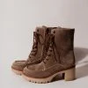 FREE SOUL/MIRACLE MILE Maeve Combat Boots In Taupe