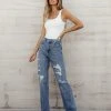 KanCan Sunny Relaxed Straight Jeans - FINAL SALE Denim