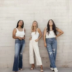 KanCan Sunny Relaxed Straight Jeans - FINAL SALE Denim