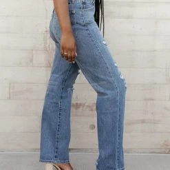 KanCan Sunny Relaxed Straight Jeans - FINAL SALE Denim