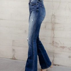 PLASTIC Denim Vervet Bella Flare Jeans