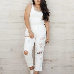 PLASTIC Vervet Idabel Mom Jeans