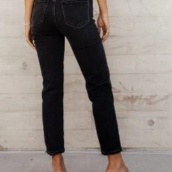 PLASTIC Back In Stock Flying Monkey Miley Straight Jeans