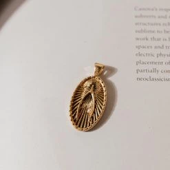 LA RADIANT VAL JEAN GLOBAL Lucky Wishbone Pendant