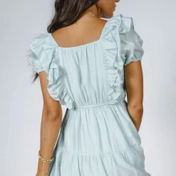 WORUI New Arrivals Laney Midi Dress In Mint