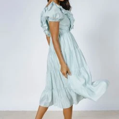 WORUI New Arrivals Laney Midi Dress In Mint